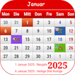 Österreich Kalender 2025 ícone