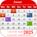 Österreich Kalender 2025