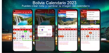Bolivia Calendario 2023