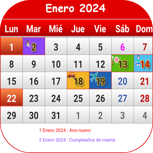 Bolivia Calendario 2024