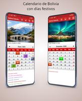 Bolivia Calendario Affiche