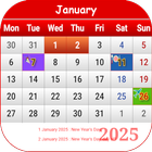 Botswana Calendar আইকন