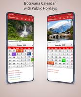Botswana Calendar পোস্টার