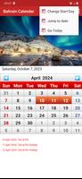 Bahrain Calendar screenshot 2