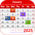 Belize Calendar 2025