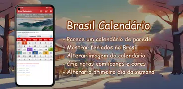 Brasil Calendário 2024