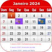 Brasil Calendário иконка