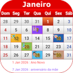 Brasil Calendário 2025 icon