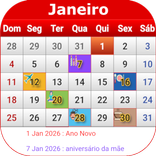 Brasil Calendário 2025