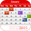 Ghana Calendar 2025