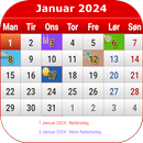 Dansk Kalender 2025 APK