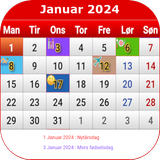 Dansk Kalender ไอคอน