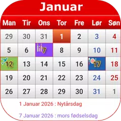 Dansk Kalender 2026 XAPK download