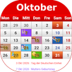 Deutsch Kalender 2026 APK