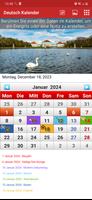 Deutsch Kalender capture d'écran 1