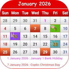 Egypt Calendar 2026 XAPK download