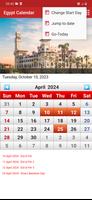 Egypt Calendar capture d'écran 2
