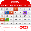 Eritrea Calendar 2025