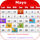 España Calendario ícone