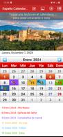 España Calendario Affiche