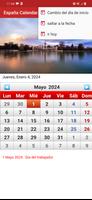España Calendario ảnh chụp màn hình 2