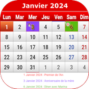 Français Calendrier 2024 APK