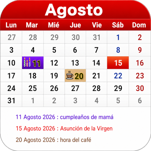 Colombia Calendario 2026