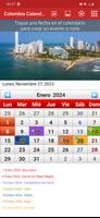 Colombia Calendario Ekran Görüntüsü 1