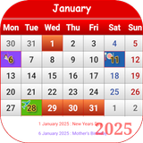 Hong Kong Calendar-icoon