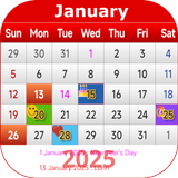 India Calendar icono