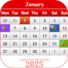 Ireland Calendar icône