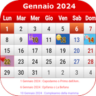 Italia Calendario simgesi
