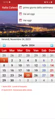 Italia Calendario 2026 アプリダウンロード