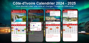 Ivory Coast Calendar