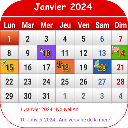 Côte-d'Ivoire Calendrier