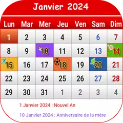 Côte-d'Ivoire Calendrier 2024 アプリダウンロード