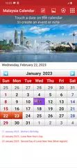 Descargar XAPK de Malaysia Calendar 2023