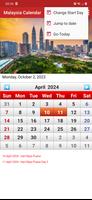 Malaysia Calendar capture d'écran 2