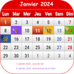 Maroc Calendrier 2024