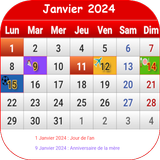 Maroc Calendrier 2024