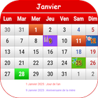 Maroc Calendrier 图标