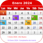 Mexico Calendario иконка
