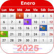 Mexico Calendario 2025 أيقونة