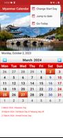 Myanmar Calendar 截图 2