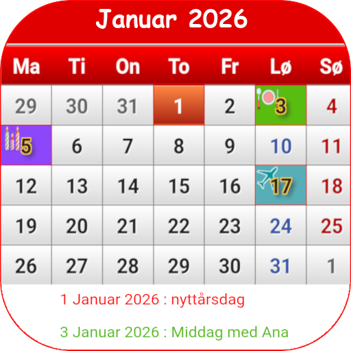 Norsk Kalender 2026