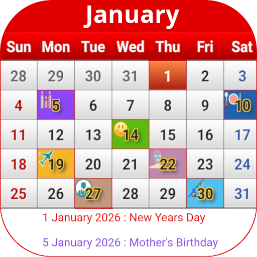 South African Calendar