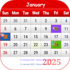 Saudi Arabia Calendar ikona