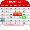 Serbia Calendar 2025