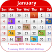 Singapore Calendar 2026 icon