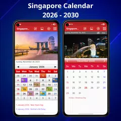 Singapore Calendar 2026 XAPK download